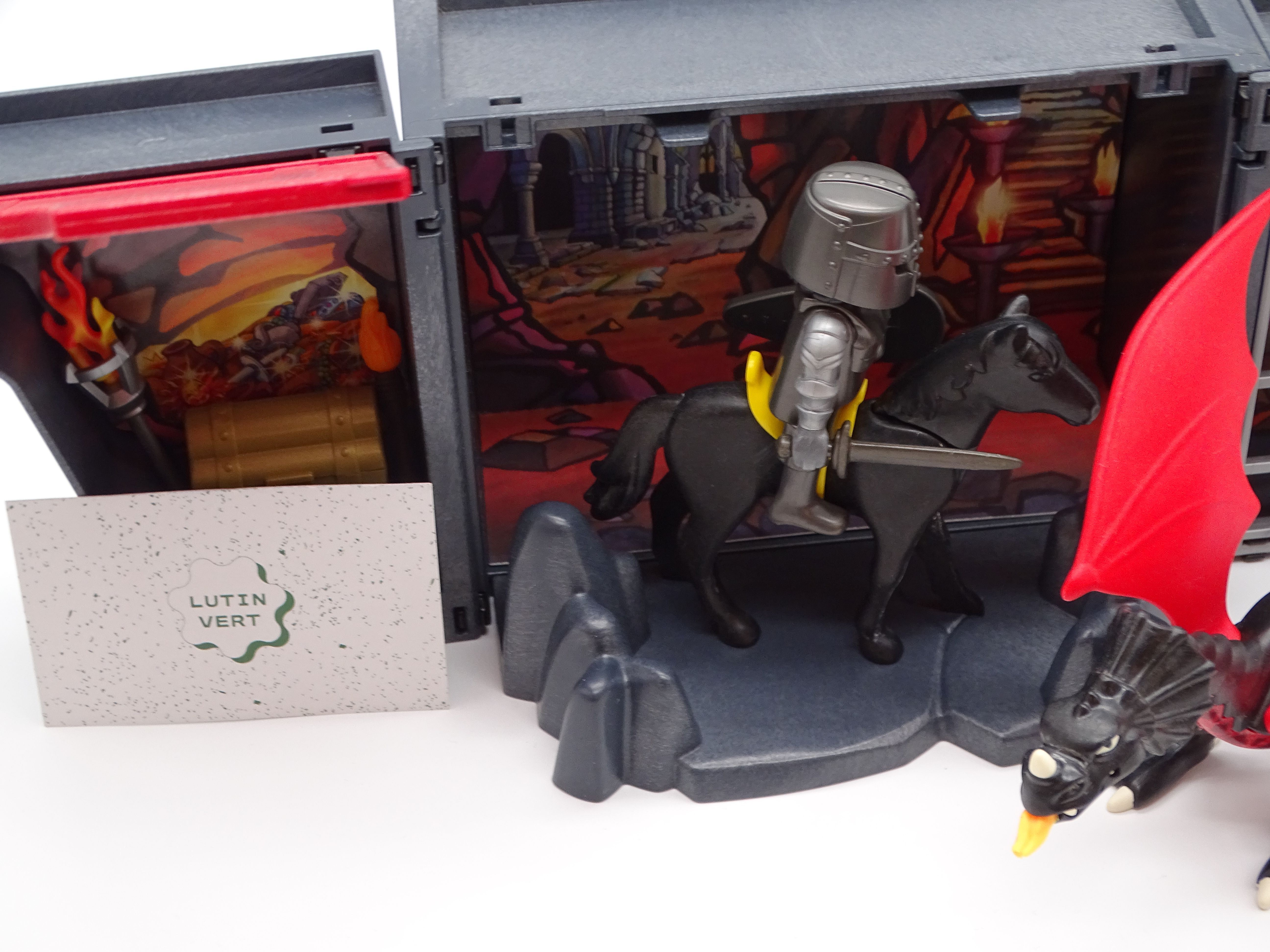 Playmobil Pièce Unique « Le Chevalier et la Wyverne » d'occasion PLAYMOBIL - Dès 4 ans | Ref 13265 Très bon état - Vue 3 - 